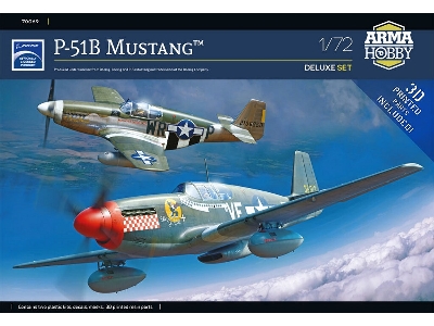 P-51 B Mustang Deluxe Set - zdjęcie 1