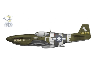 P-51 B Mustang Deluxe Set - zdjęcie 11