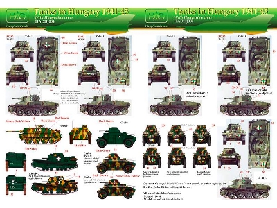 Hungarian Ww Ii Part Ii. Toldi I. Csaba, Ansaldo, Hetzer, TeherautĂłk - zdjÄ™cie 2