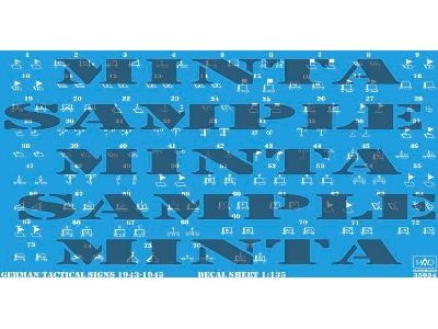 German Tactical Insignias 1943-1945 - zdjęcie 1