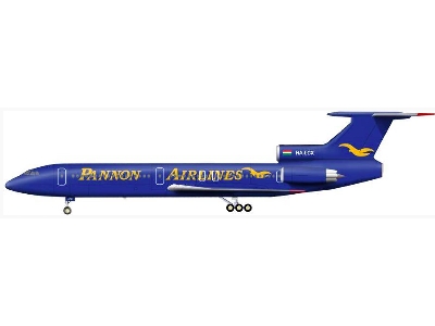Tu-154 M Pannon Airlines - zdjęcie 2