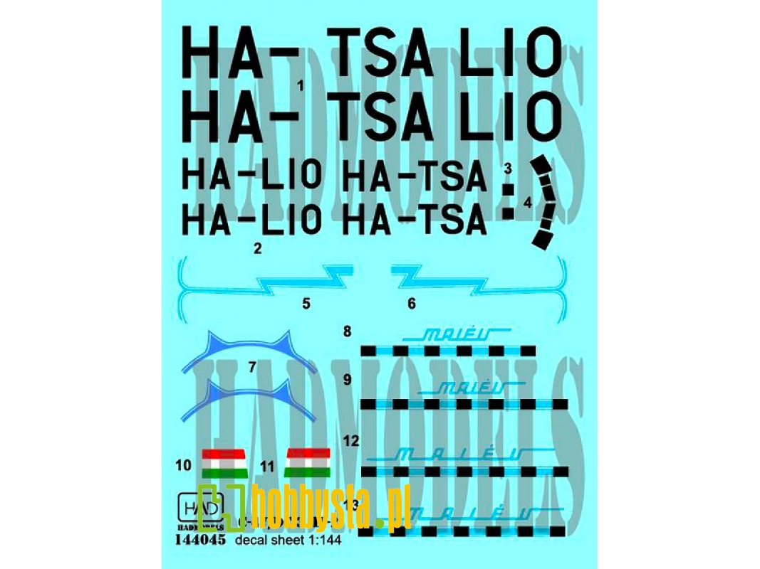 C-47/Li-2 Malév Ha-tsa, Ha-lio - zdjęcie 1 C-47/Li-2 Malév Ha-tsa, Ha-lio - zdjęcie 1