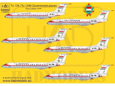 Tu-134 - Tu-134a Government Planes - zdjęcie 2