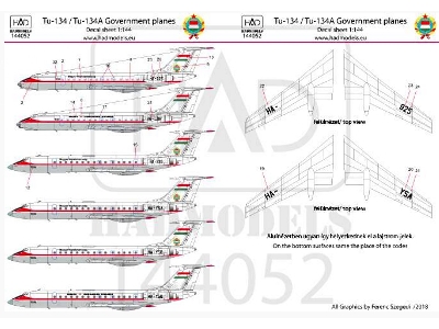 Tu-134 - Tu-134a Government Planes - zdjęcie 3