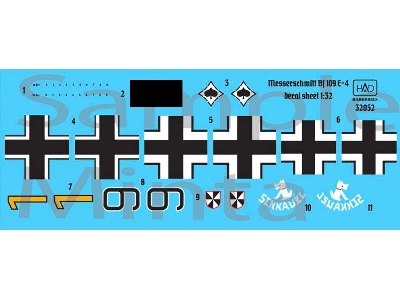 Messerschmitt Bf 109 E-4 Black 9 "schnauzl" ; Yellow 1 - zdjęcie 1
