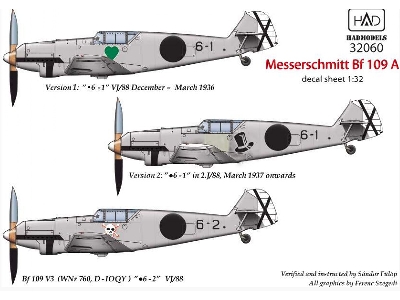 Messerschmitt Bf 109 A 6.1; 6.2 - zdjęcie 2
