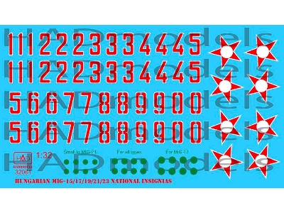Hungarian National Insignias Stars And Numbers 1950-1990 - zdjęcie 1