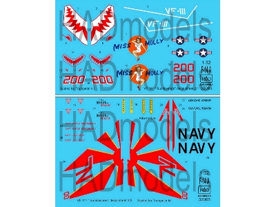 F-14 A Vf-111 Sundowners Miss Molly - zdjęcie 1