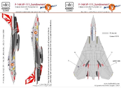 F-14 A Vf-111 Sundowners Miss Molly - zdjęcie 3