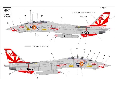 F-14 A Vf-111 Sundowners Miss Molly - zdjęcie 4