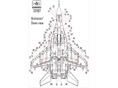 Mig-29 Russian Full Stencil Duble Sheet - zdjęcie 5