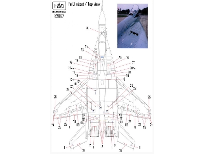 Mig-29 Russian Full Stencil Duble Sheet - zdjęcie 7