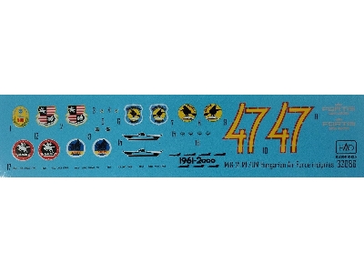 Mig-21 Mf/Um Hungarian Air Force Insignias - zdjęcie 1
