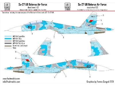 Su-27 Ub Belarus - zdjęcie 2