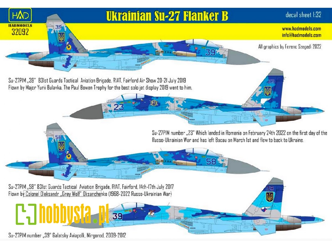 Ukrainian Su-27p1m Flanker B - zdjęcie 1 Ukrainian Su-27p1m Flanker B - zdjęcie 1