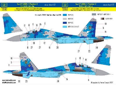 Ukrainian Su-27ubm-1 Flanker C - zdjęcie 1