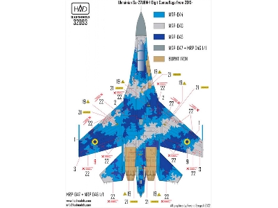 Ukrainian Su-27ubm-1 Flanker C - zdjęcie 2