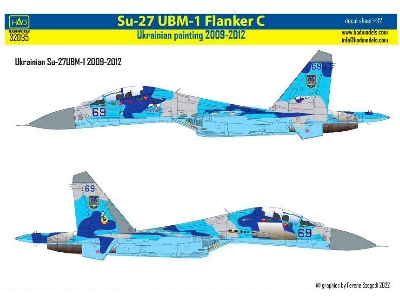 Su-27 Ub Ukrainian Code 69 Extended Cersion - zdjęcie 2