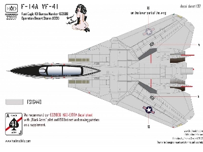F-14a Desert Storm "queen Of Spades" - zdjęcie 3