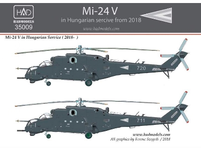 Mi-24 V In Hungarian Service With New Nato Painting From 2018 - - zdjęcie 2