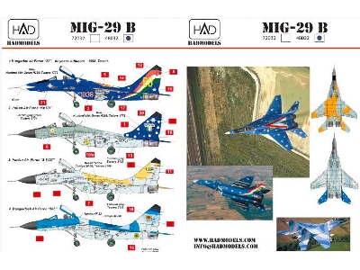 Reprint 2014 Mig-29 Hun1938-1998 Jubileum; Indian Kb707; Iran 36103 Reprint - zdjęcie 2