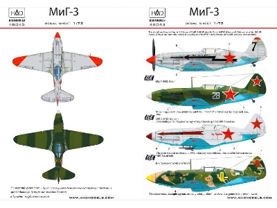 Mig-3 Yellow 9, Black 7, White 28 - zdjęcie 1
