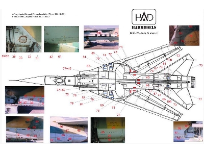 Mig-23 Hungarian Stencil - zdjęcie 2