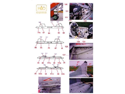 Mig-29 Full Russian Stencil - zdjęcie 4