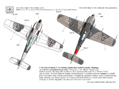 Fw-190 F-8 / A-8 Luftwaffe Black 2 - zdjęcie 2