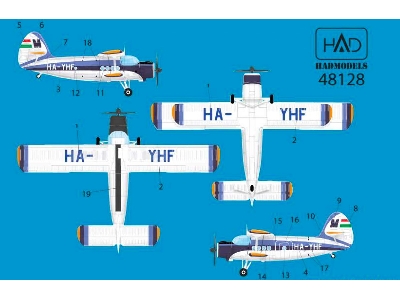 An-2 Malév Old Ha-yhf - zdjęcie 2