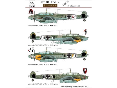 Bf 110 D-3/ E-2 "africa" Part 2 - zdjęcie 2