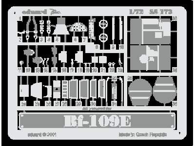  Bf 109E 1/72 - Hasegawa - blaszki - zdjęcie 1