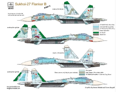 Su-27 Russian Red 01; 07; Blue 01; 305 - zdjęcie 5