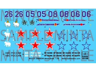 Mig-31 Russian- Air Force - zdjęcie 1
