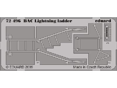  BAC Lightning ladder 1/72 - Trumpeter - blaszki - zdjęcie 1