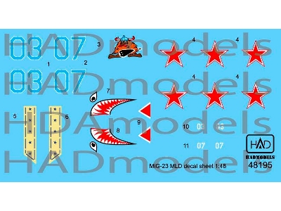Mig-23 Mld Agressors 07; 03 - zdjęcie 1