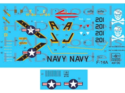 F-14a 201 Vf-84 Jolly Rogers - zdjęcie 1