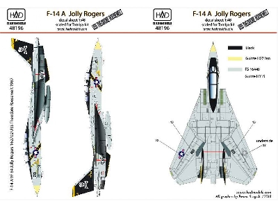 F-14a 201 Vf-84 Jolly Rogers - zdjęcie 4