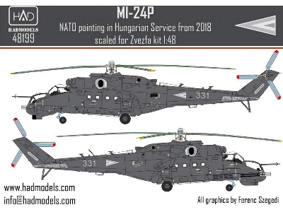 Mi-24 P In Hungarian Service With New Nato Painting From 2018 - - zdjęcie 2