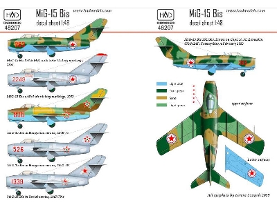 Mig-15 Bis North Corea, Soviet, Hungarian - zdjęcie 3