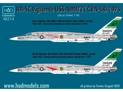 Ra-5c Vigilante / Uss Nimitz - zdjęcie 2