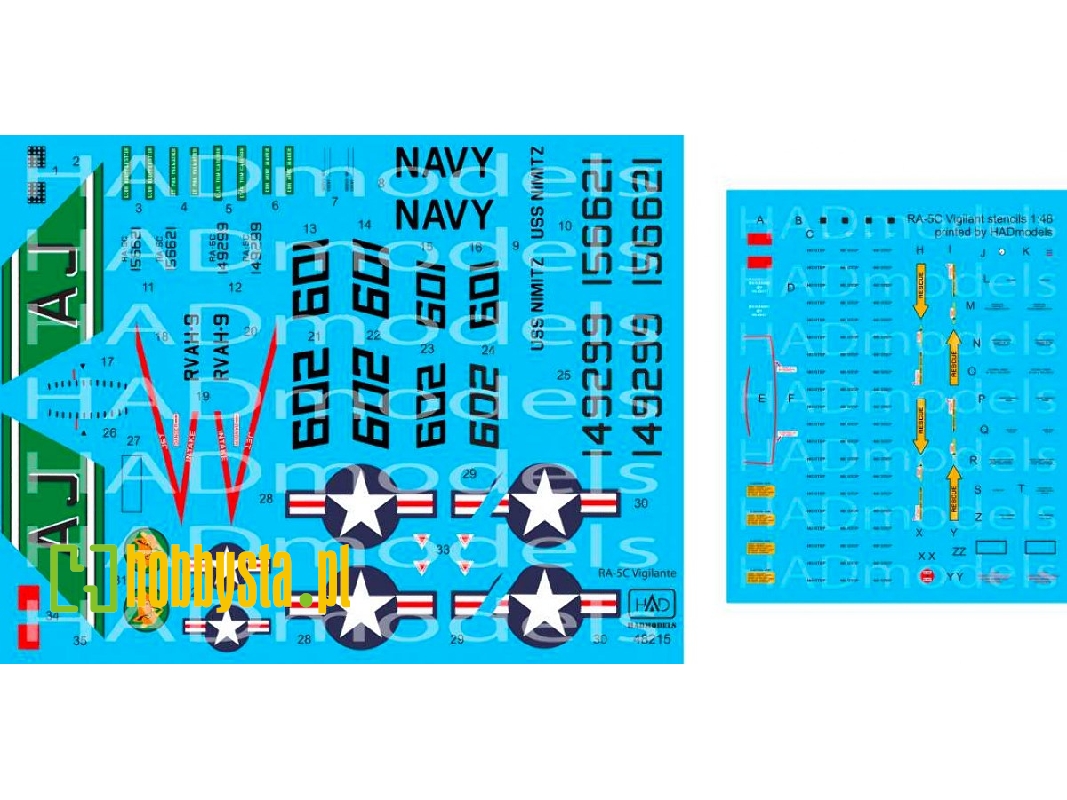 Ra-5c Vigilante / Uss Nimitz - zdjęcie 1 Ra-5c Vigilante / Uss Nimitz - zdjęcie 1