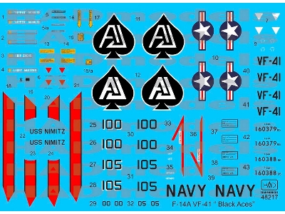 F-14a Black Aces/ Uss Nimitz - zdjęcie 1