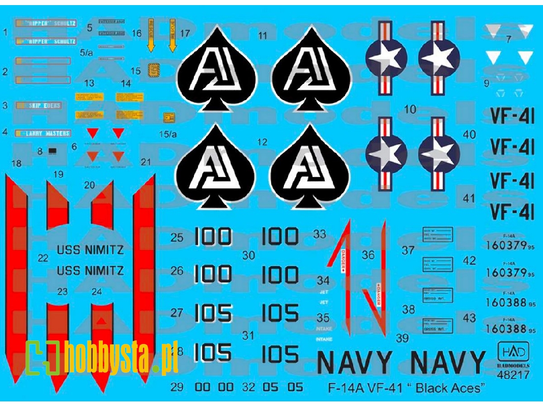 F-14a Black Aces/ Uss Nimitz - zdjęcie 1 F-14a Black Aces/ Uss Nimitz - zdjęcie 1