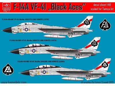 F-14a Black Aces/ Uss Nimitz - zdjęcie 2
