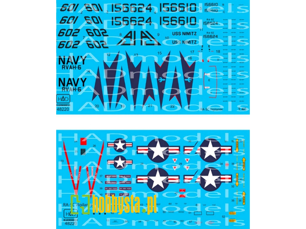 Ra-5c Vigilante Uss Nimitz - zdjęcie 1