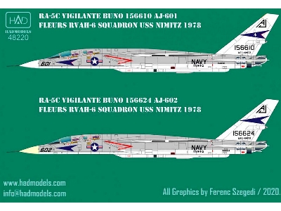 Ra-5c Vigilante Uss Nimitz - zdjęcie 2