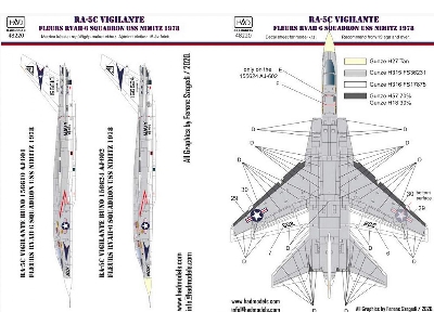 Ra-5c Vigilante Uss Nimitz - zdjęcie 4