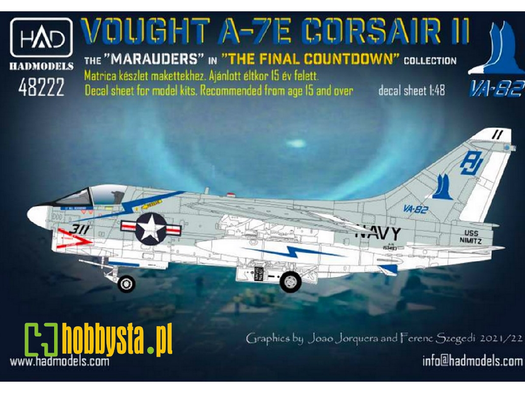 A-7e Corsair Va-82 "final Countdown" Collection - zdjęcie 1 A-7e Corsair Va-82 "final Countdown" Collection - zdjęcie 1