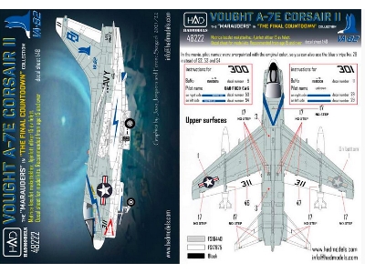 A-7e Corsair Va-82 "final Countdown" Collection - zdjęcie 4